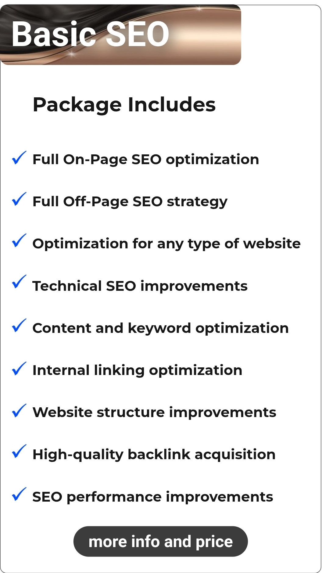 SEO basic Creadifity